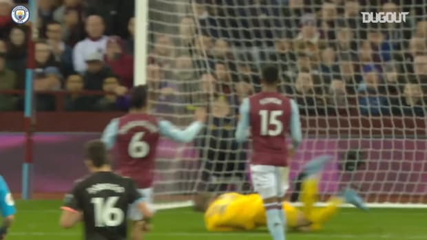 Agüero breaks Premier League hat-trick record with treble at Aston Villa